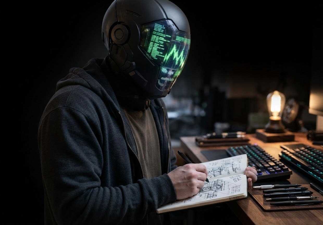 MrSpeeD at the desk